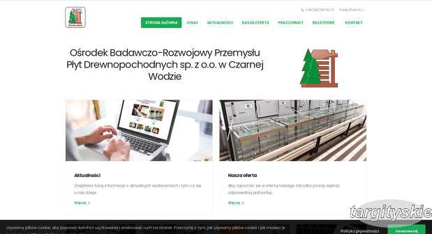 OŚRODEK BADAWCZO ROZWOJOWY PRZEMYSŁU PŁYT DREWNOPOCHODNYCH SP Z O O