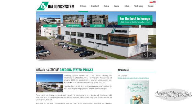 DAEDONG SYSTEM POLAND SP Z O O